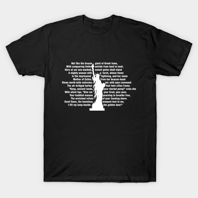 Statue of Liberty T-Shirt by Litho